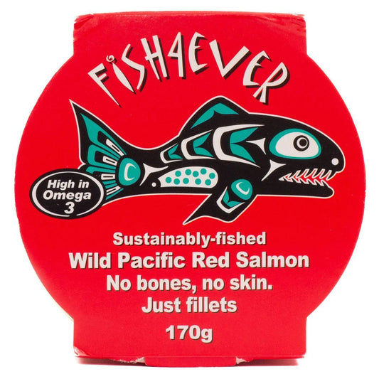 Fish 4 Ever Wild Pacific Red Salmon 170g