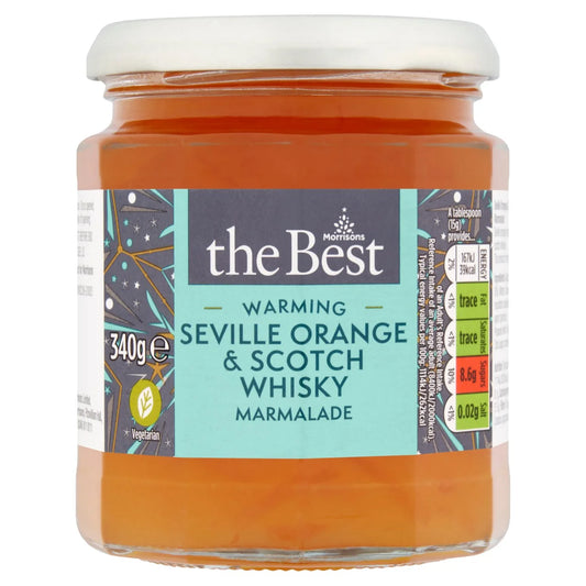 Morrisons The Best Seville Orange & Scotch Whisky Marmalade 340g