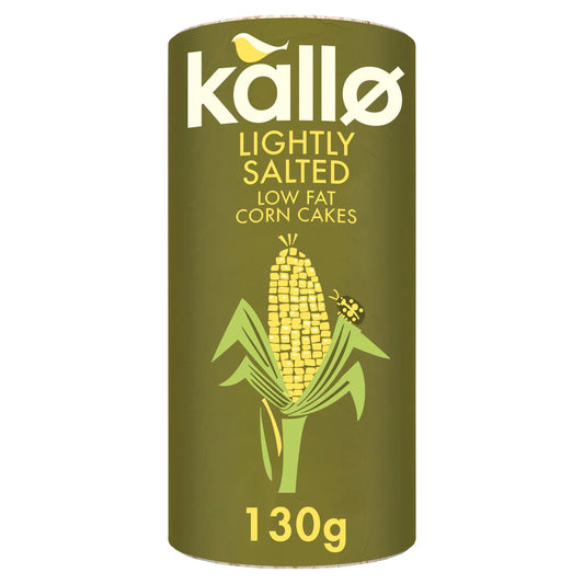 Kallo Corn Cakes - Lightly Salted 130G