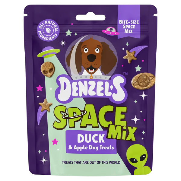 Denzel's Space Mix Duck & Apple Dog Treats 90g