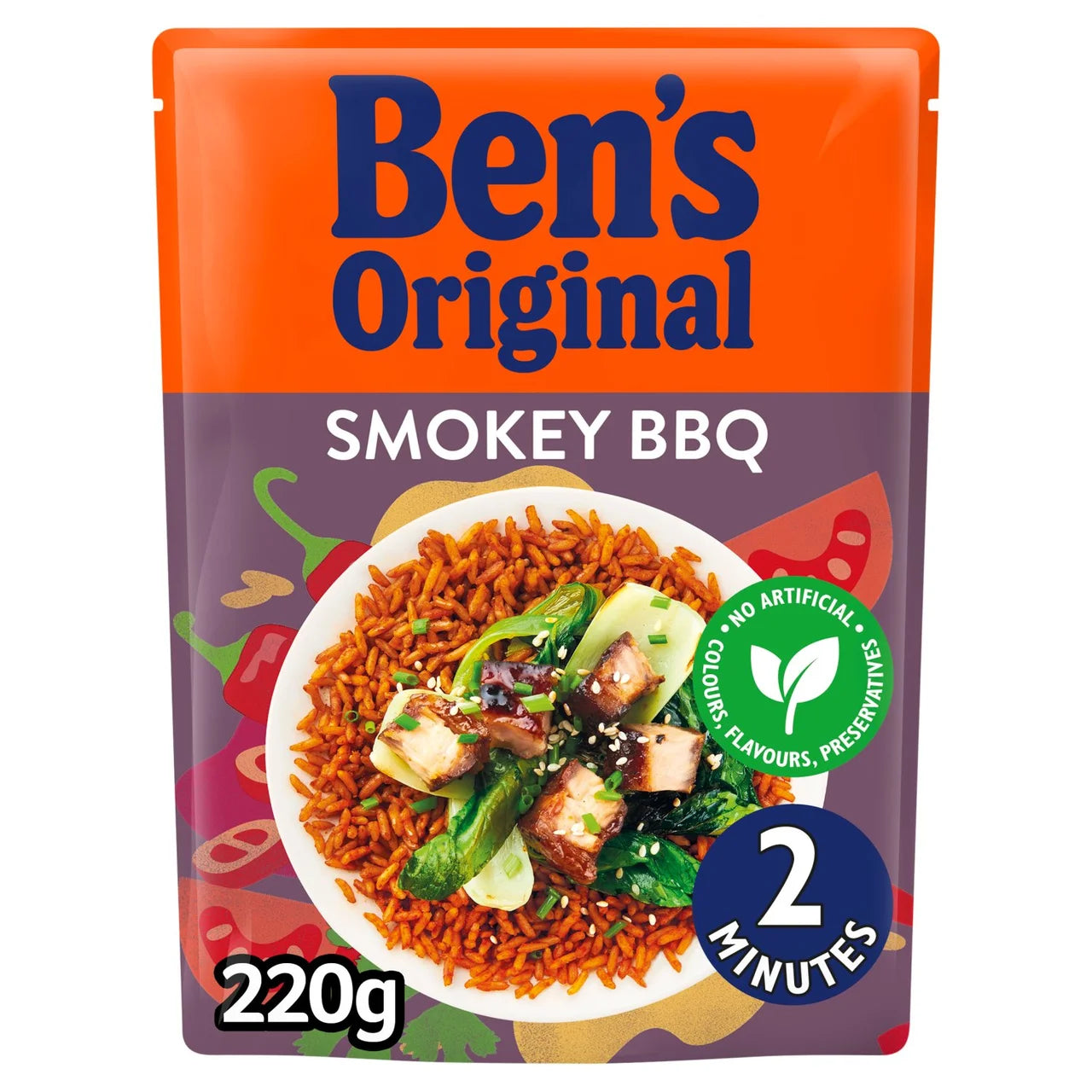 Ben's Original Smokey BBQ Microwave Rice 220g – London Food Hall