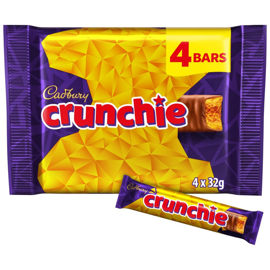 Cadbury Crunchie Multipack 4x32g