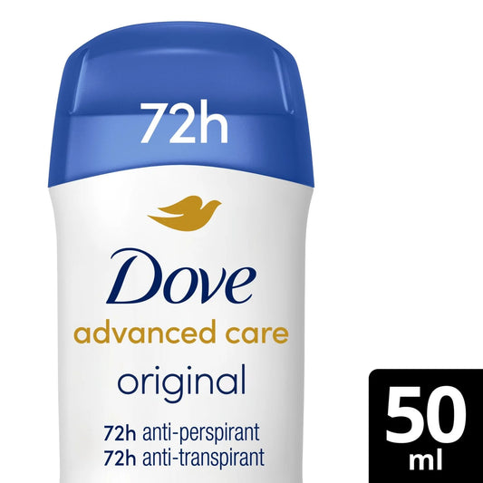 Dove Advanced Care Original Anti-Perspirant Deodorant Stick 50ml