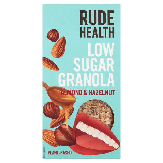 Rude Health Low Sugar Granola - Almond & Hazelnut 400g