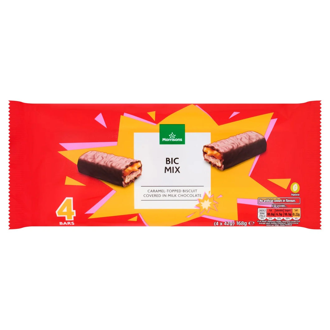 Morrisons Bic Mix 4x42g