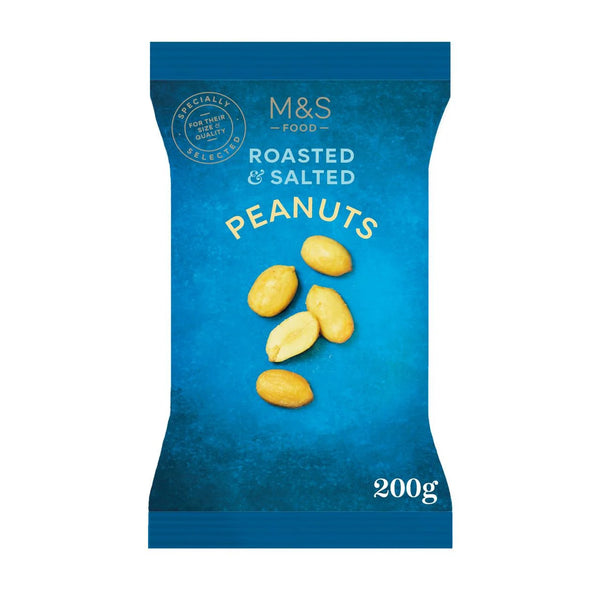 M&S Roasted & Salted Peanuts, 200g