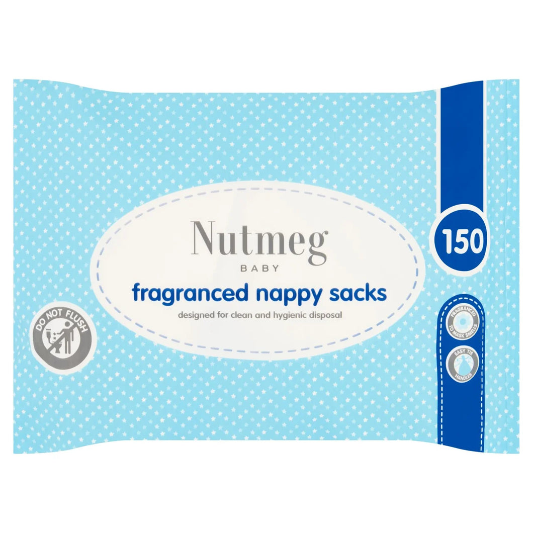 Morrisons Nutmeg Fragranced Nappy Sacks