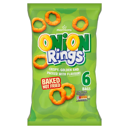 Morrisons Onion Rings - 6 x 19g