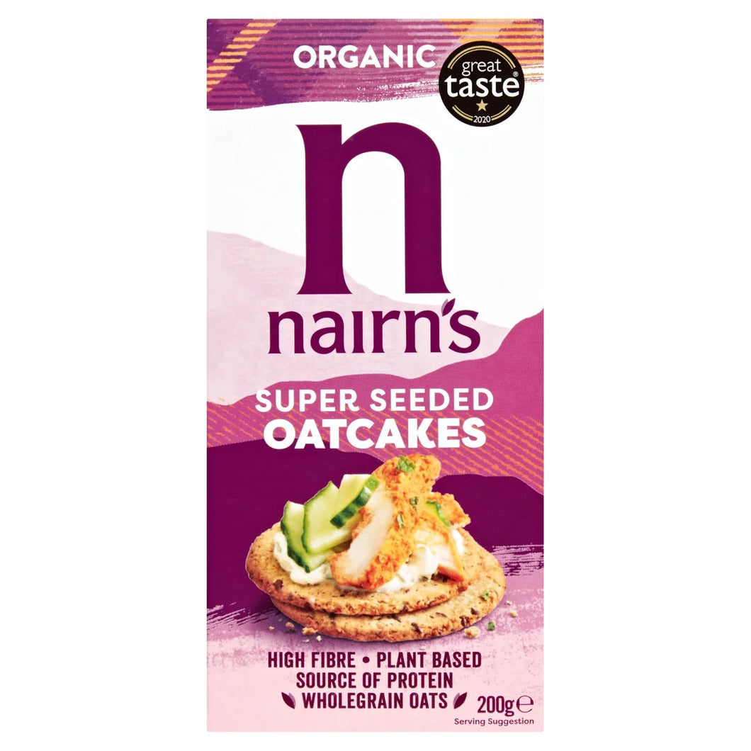 Nairns Superseeded Organic Oatcakes 200g