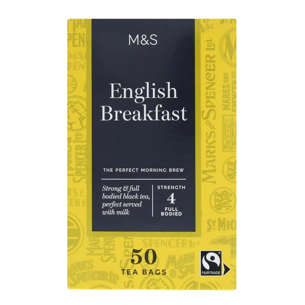 M&S Fairtrade English Breakfast Tea Bags, 50 bags