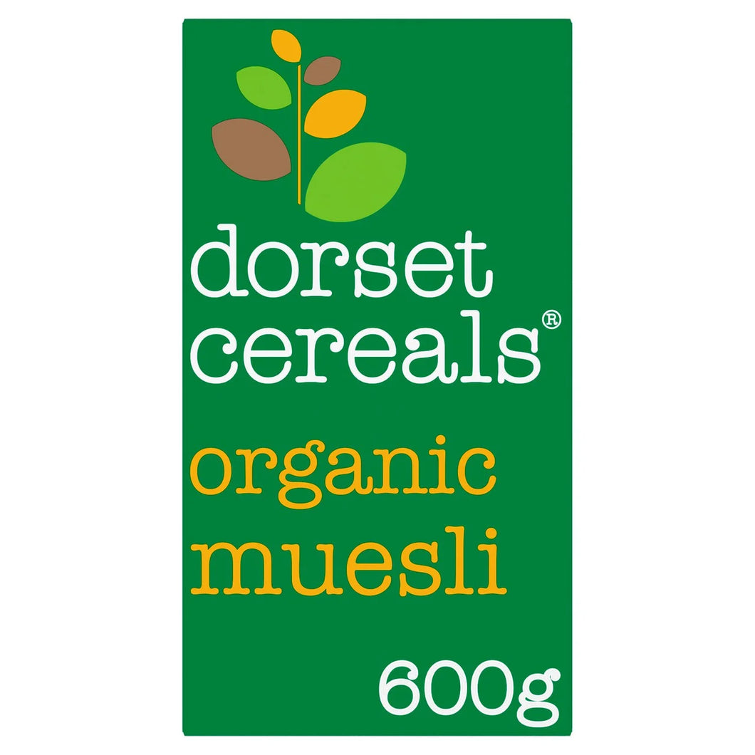 Dorset Cereals Organic Muesli No Added Sugar Breakfast Cereal 600g