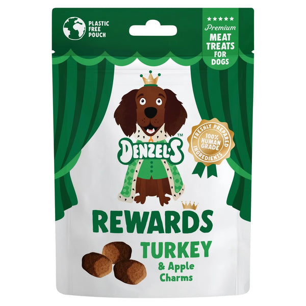 Denzel's Premium Rewards Turkey & Apple Meat Dog Treats 70g