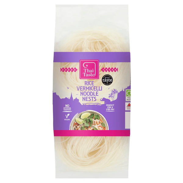 Thai Taste Rice Vermicelli Noodles Nests, 200g