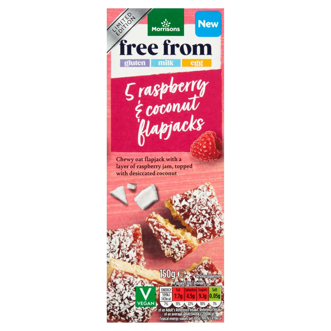 Morrisons Free From Raspberry & Coconut Stacker 150g