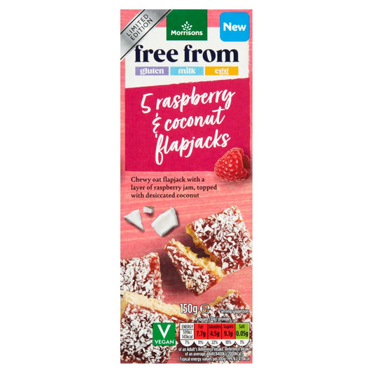 Morrisons Free From Raspberry & Coconut Stacker 150g