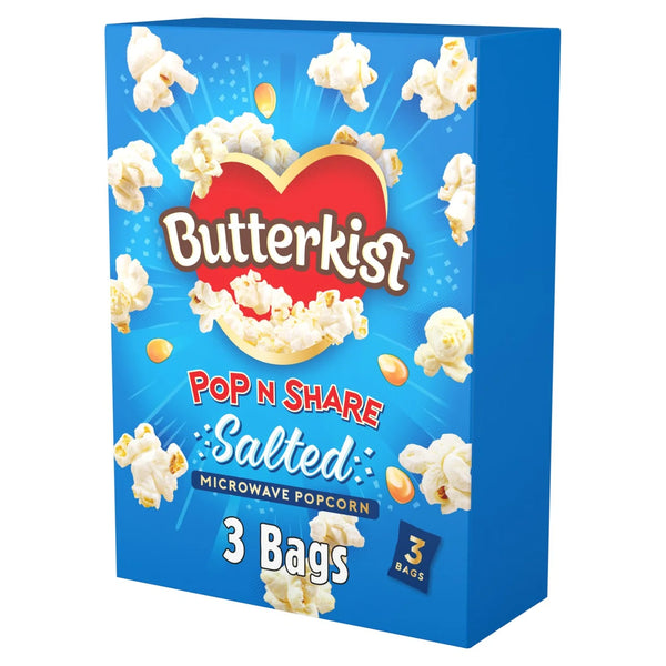 Butterkist Salted Microwave Popcorn 180g
