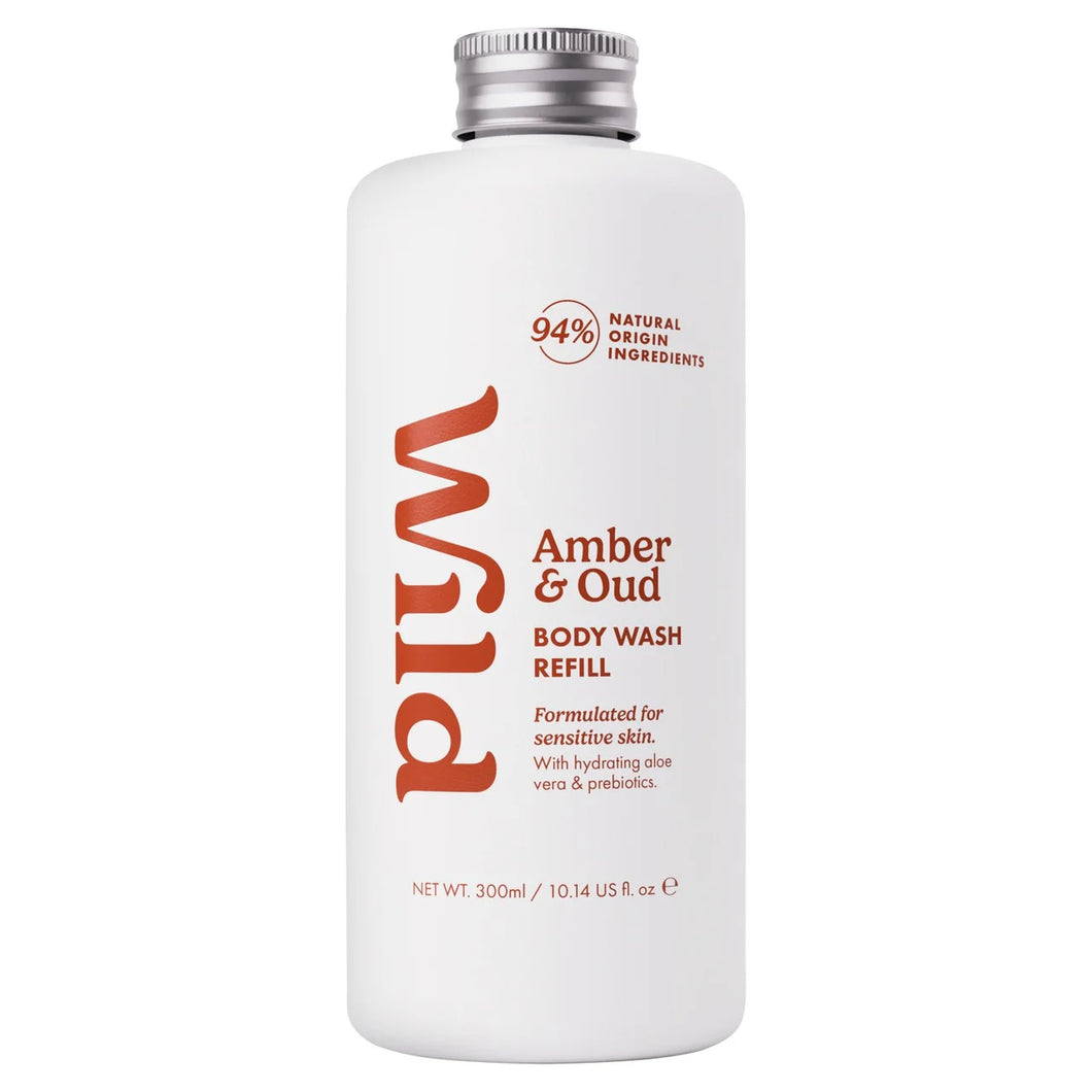 Wild Amber & Oud Body Wash Refill 300ml