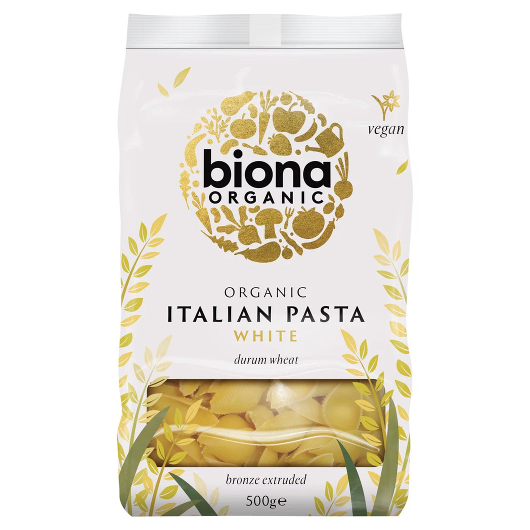 Biona Organic White Conchiglie 500g