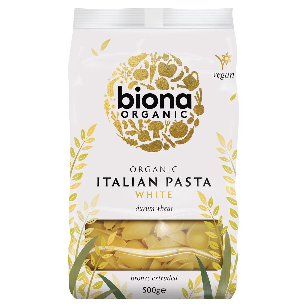 Biona Organic White Conchiglie 500g