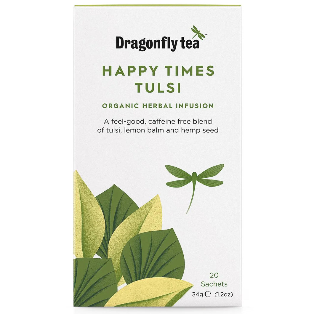 Dragonfly Organic Happy Times Tulsi - 20 bags