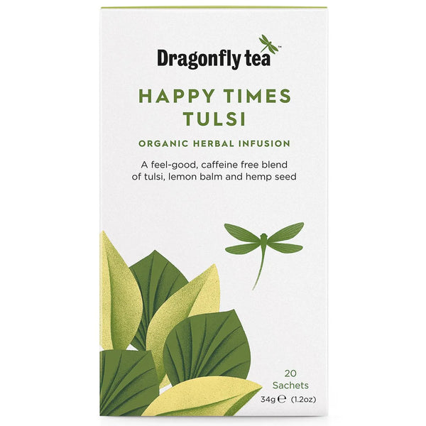 Dragonfly Organic Happy Times Tulsi - 20 bags