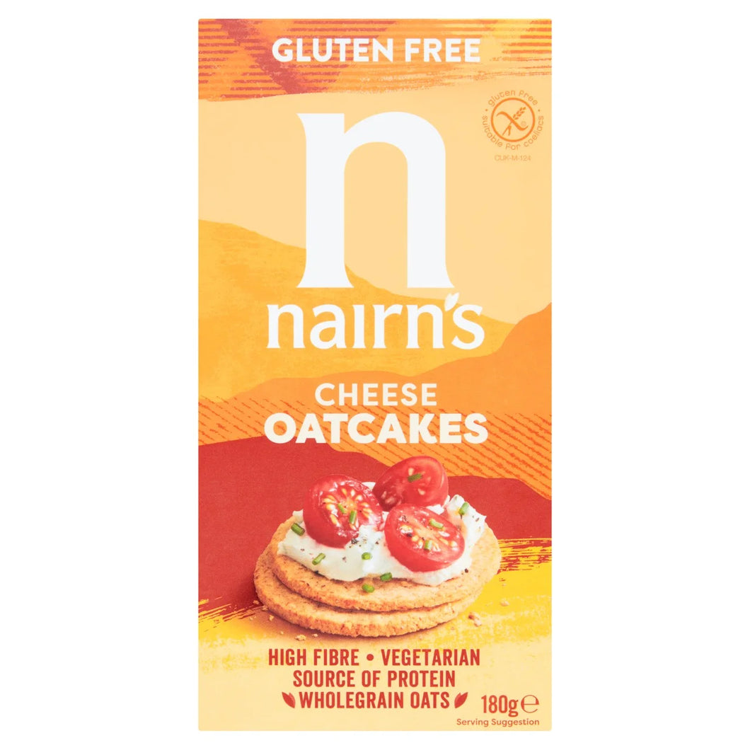 Nairn's Gluten Free Cheese Oatcakes - 180g