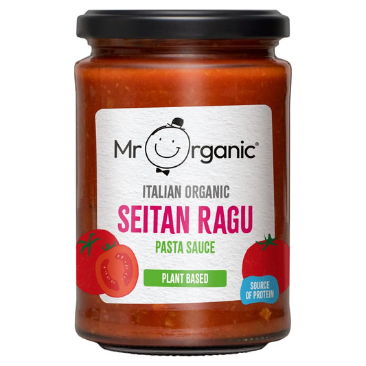 Mr Organic Seitan Ragu Pasta Sauce 350G