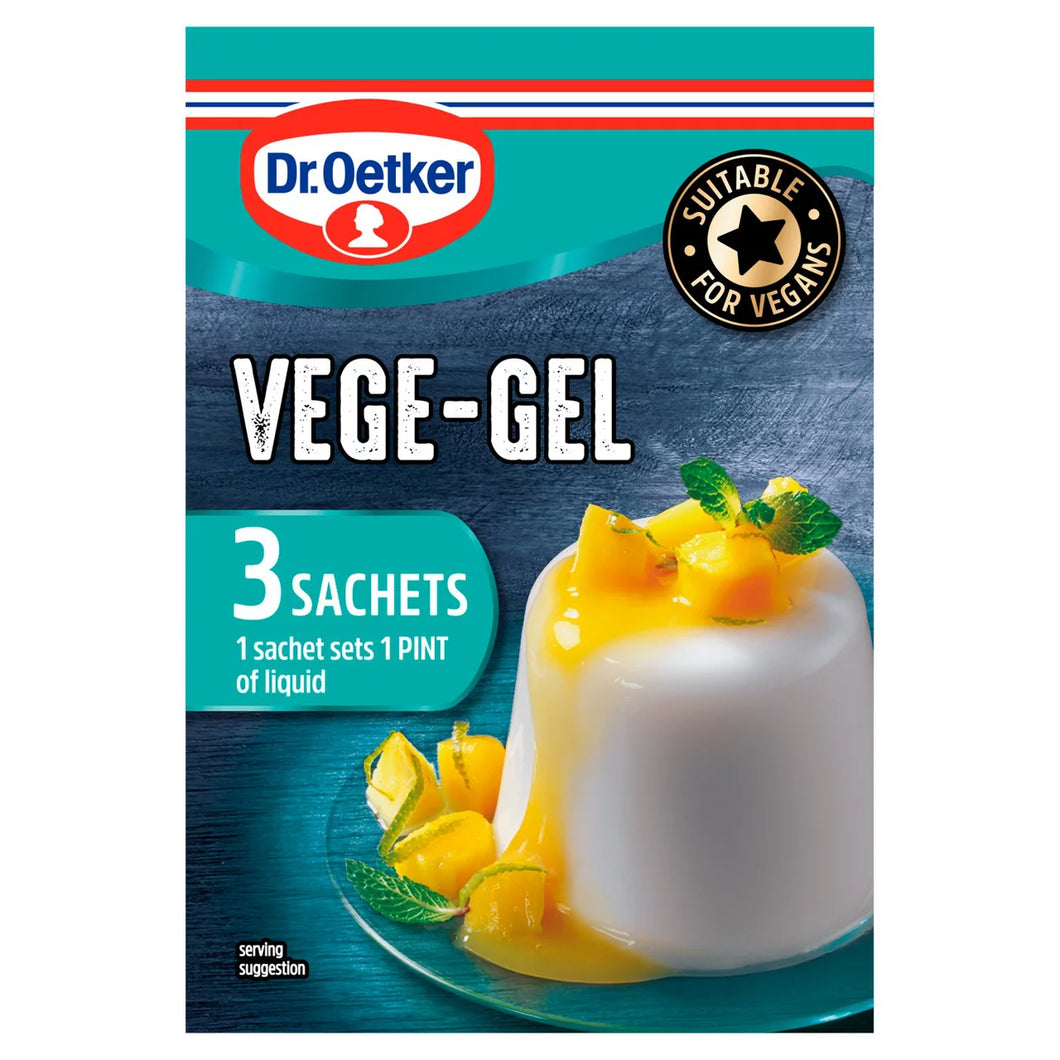 Dr Oetker Vege-Gel Sachets 3x6.5g