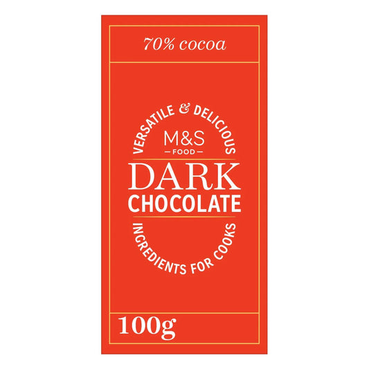 M&S Dark Chocolate, 100g