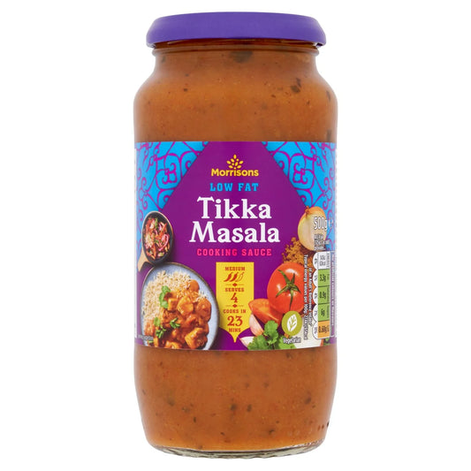 Morrisons Low Fat Tikka Masala Sauce, 500g