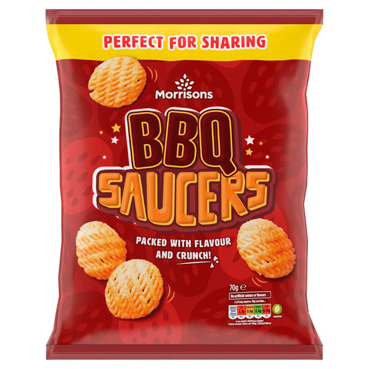 Morrisons BBQ Saucers - 70g