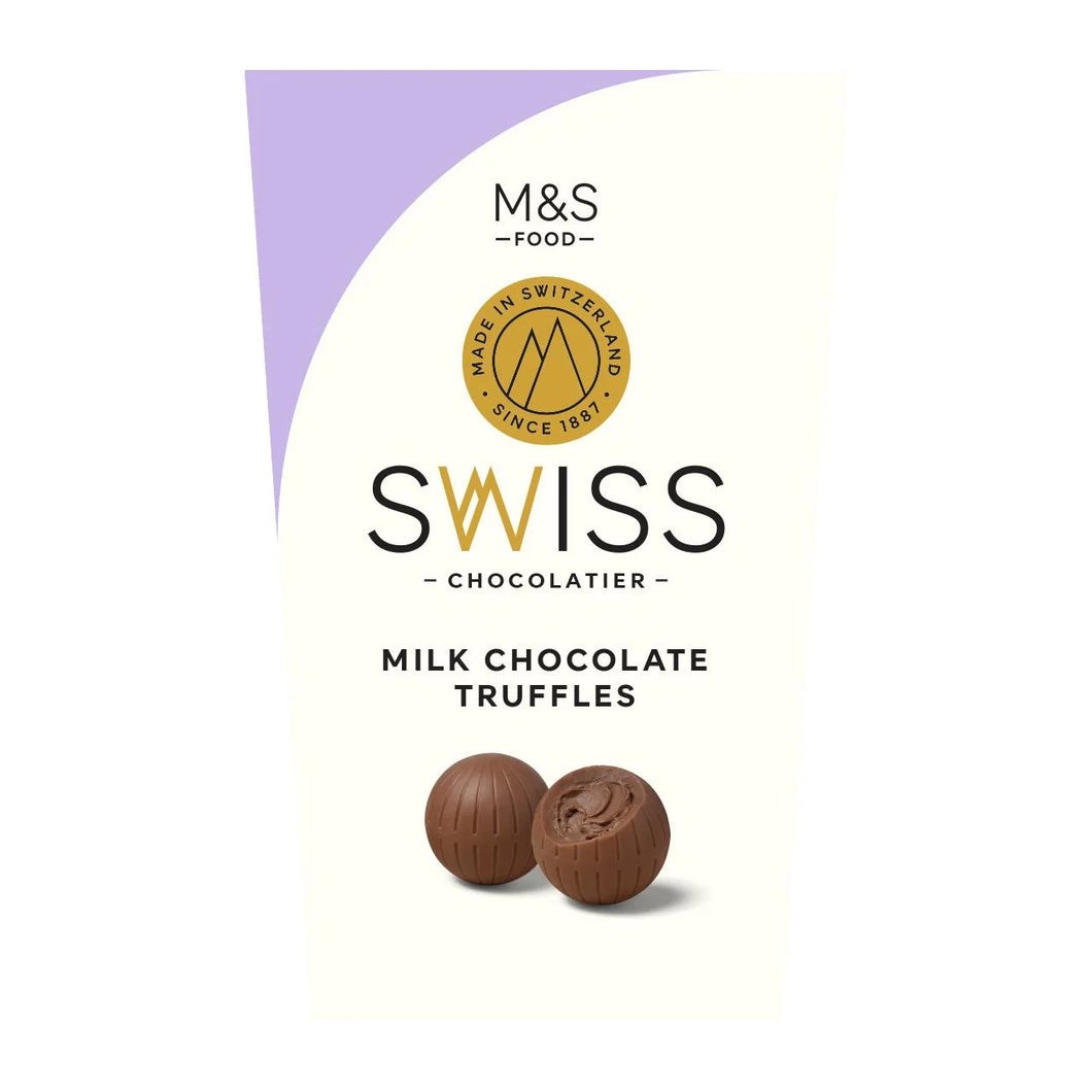M&S Swiss Milk Chocolate Truffles, 205g
