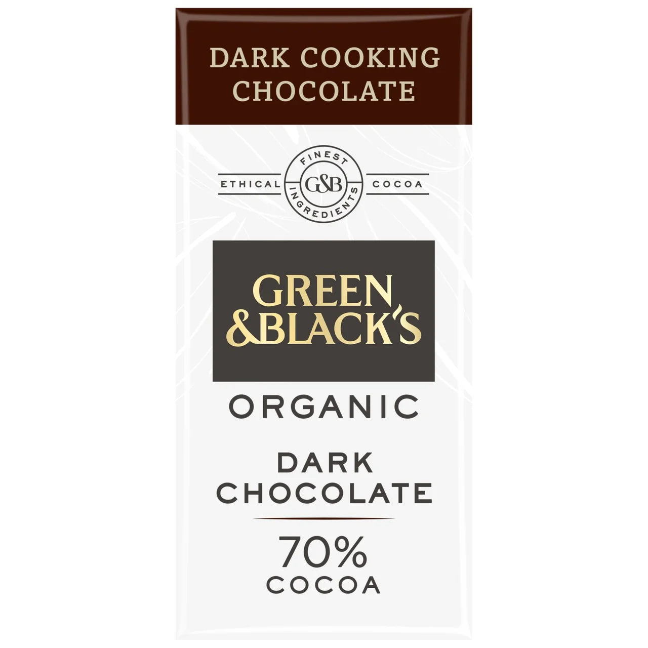 Green & Black's Organic Dark Cooking Chocolate 150g