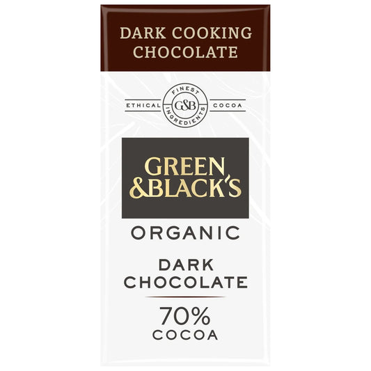Green & Black's Organic Dark Cooking Chocolate 150g
