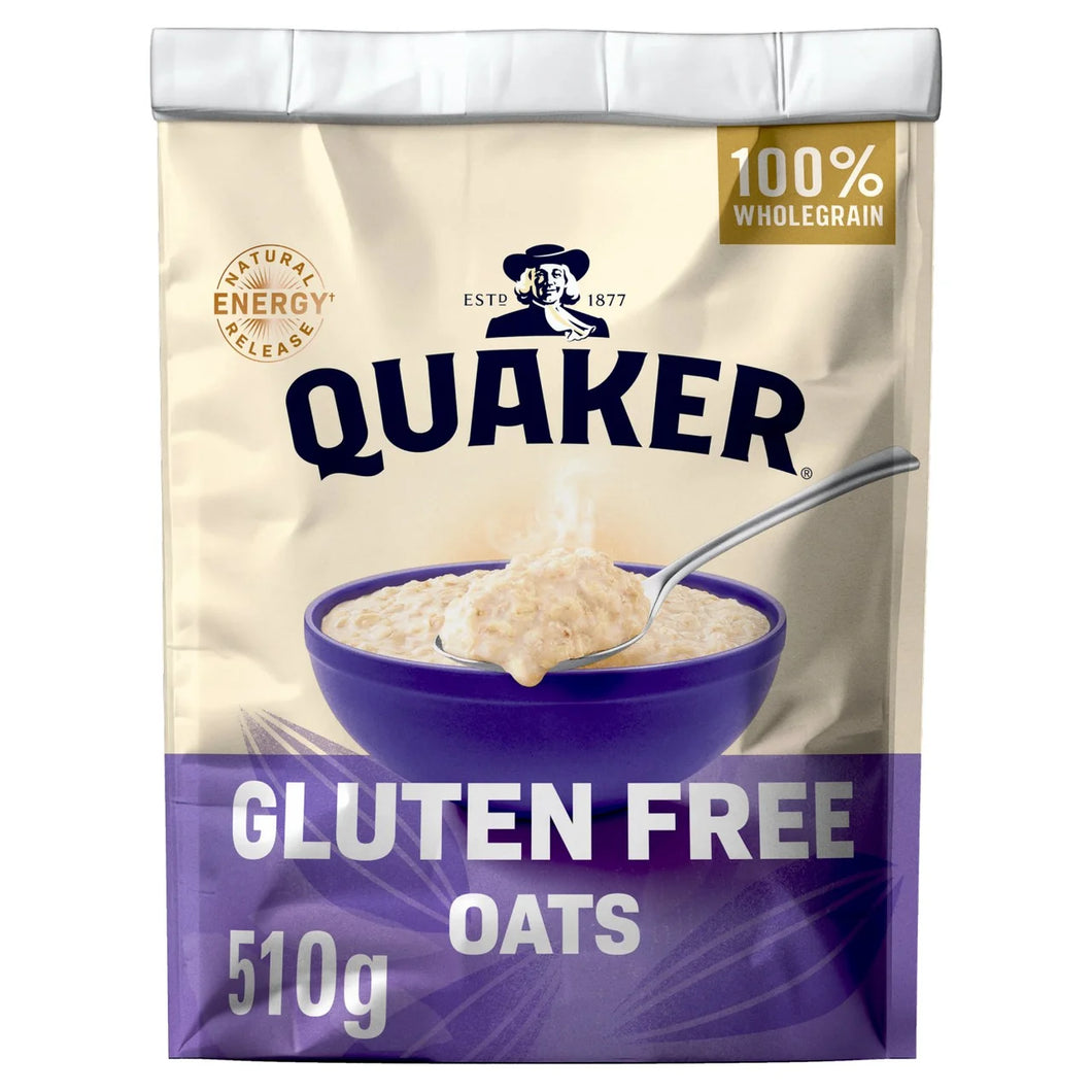 Quaker Oat Gluten Free Original Porridge Cereal 510g