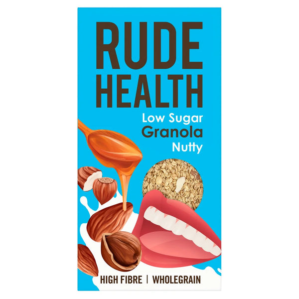 Rude Health Nutty Low Sugar Granola, 400g