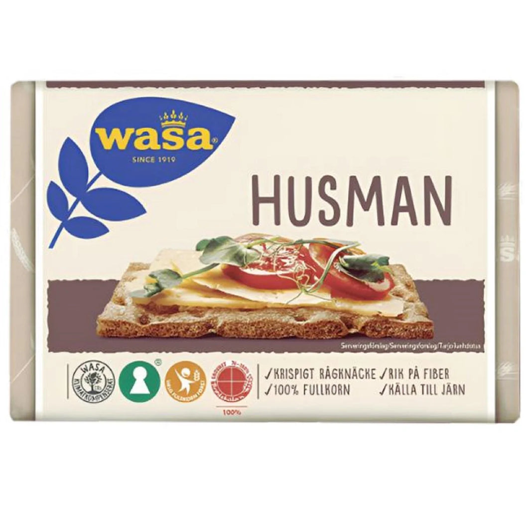 Wasa Husman Rye Crispbread, 260g