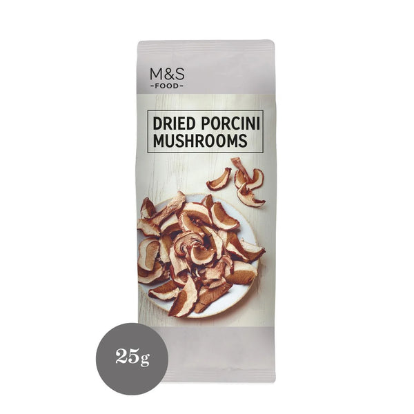 M&S Dried Porcini Mushrooms, 25g