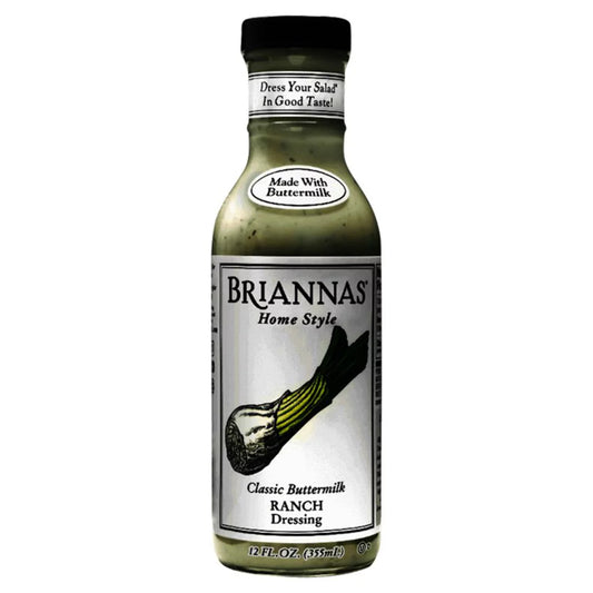 Briannas Home Style Classic Buttermilk Ranch Dressing 355Ml