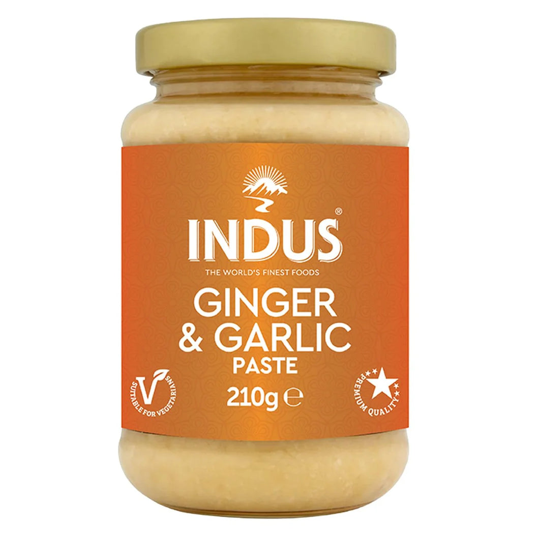 Indus Minced Paste Ginger & Garlic - 210g