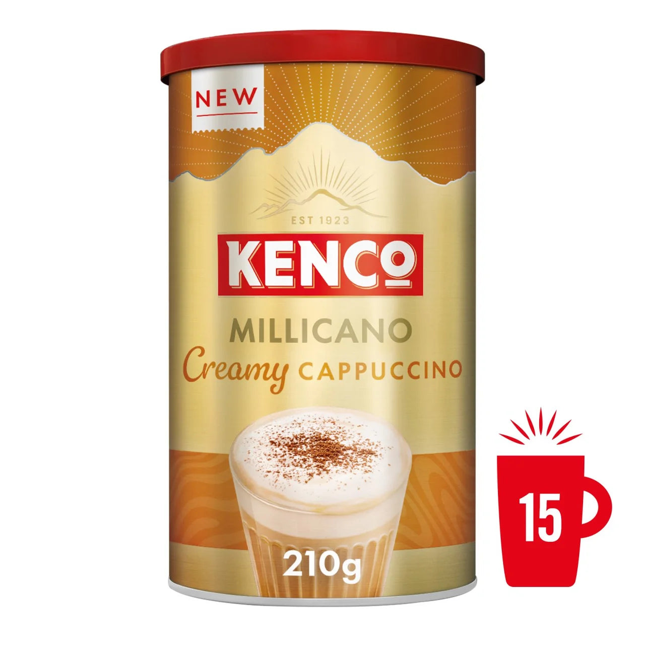 Kenco Millicano Cappuccino Instant Coffee - 210g