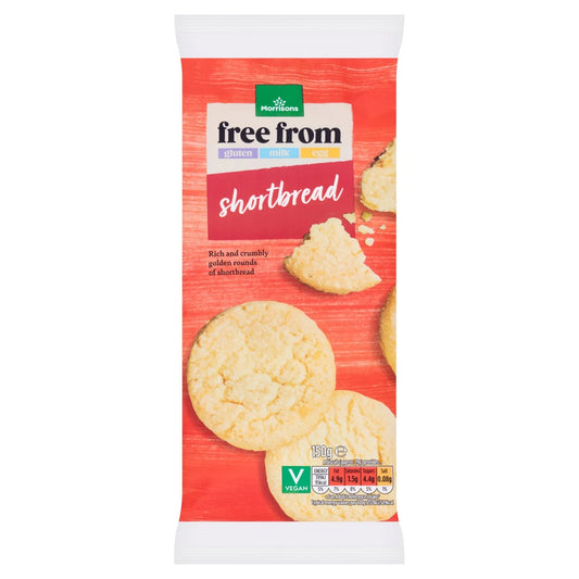 Morrisons Free From Vegan Scottish Shortbread 150g