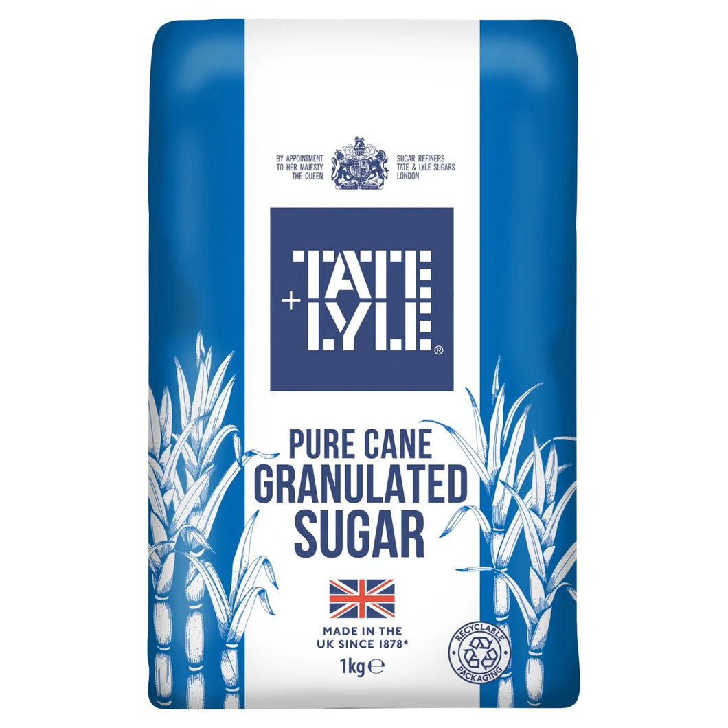 Tate & Lyle Fairtrade Granulated Sugar, 1kg