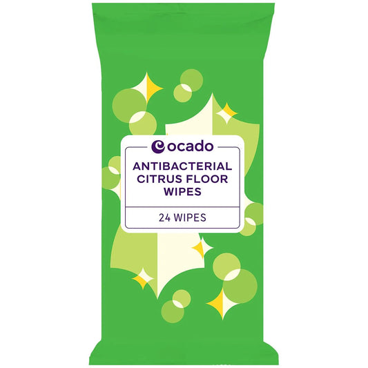 Ocado Antibacterial Citrus Floor Wipes
