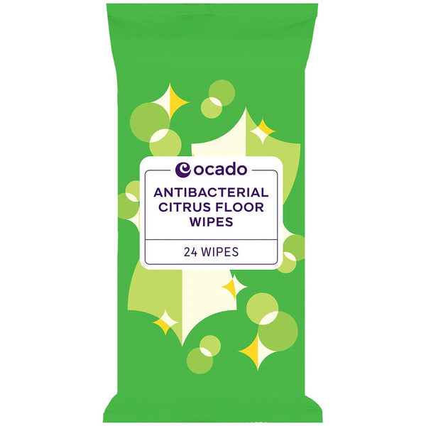 Ocado Antibacterial Citrus Floor Wipes