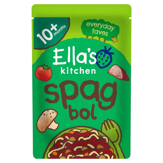 Ella's Kitchen Beef Spag Bol with Cheese Baby Food Pouch 10+ Months 190g