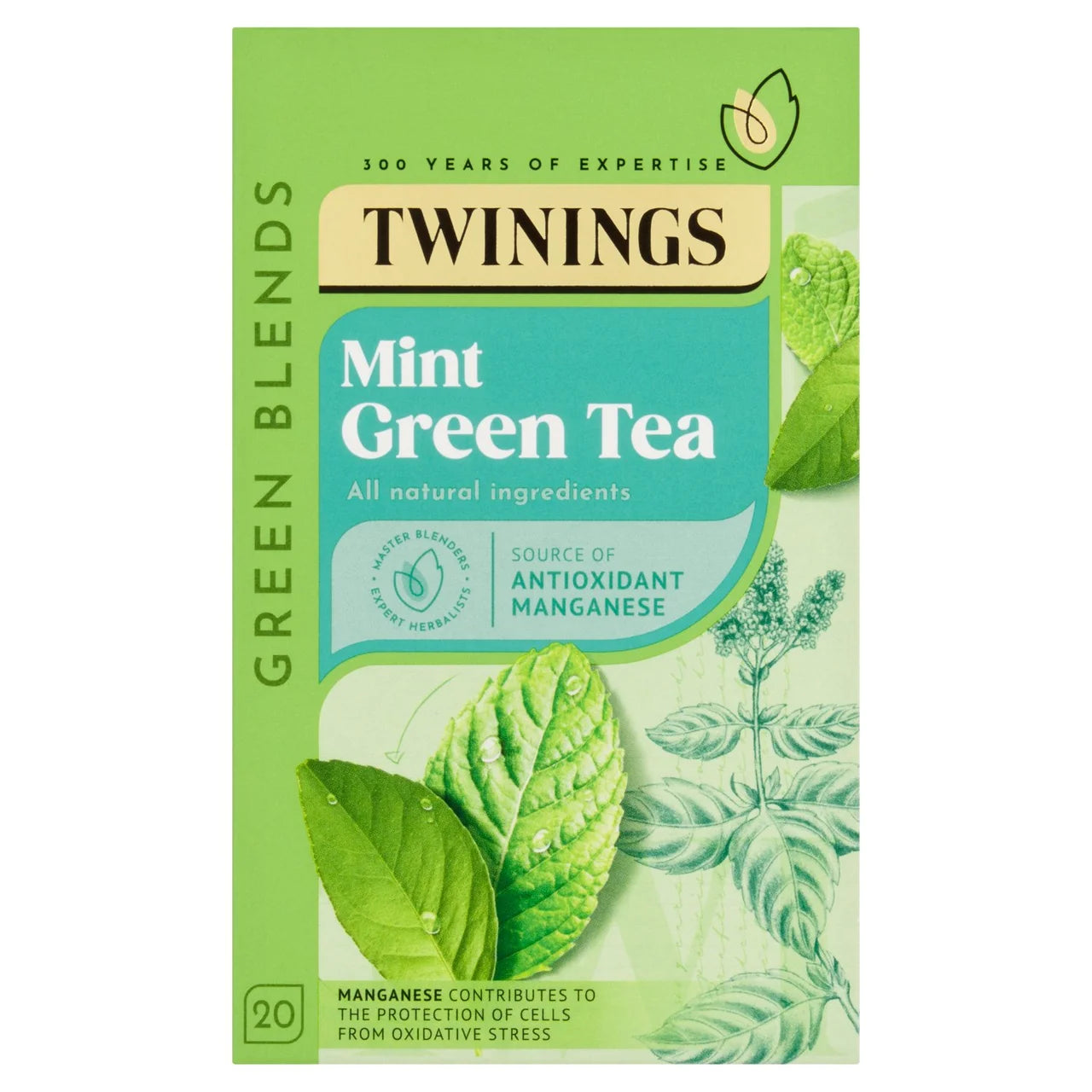 Twinings Mint Green Tea 20 Teabags