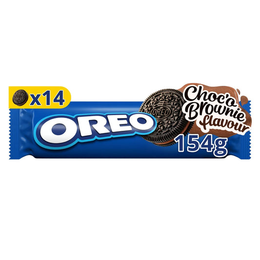 Oreo Brownie Batter Sandwich Biscuit, 154g