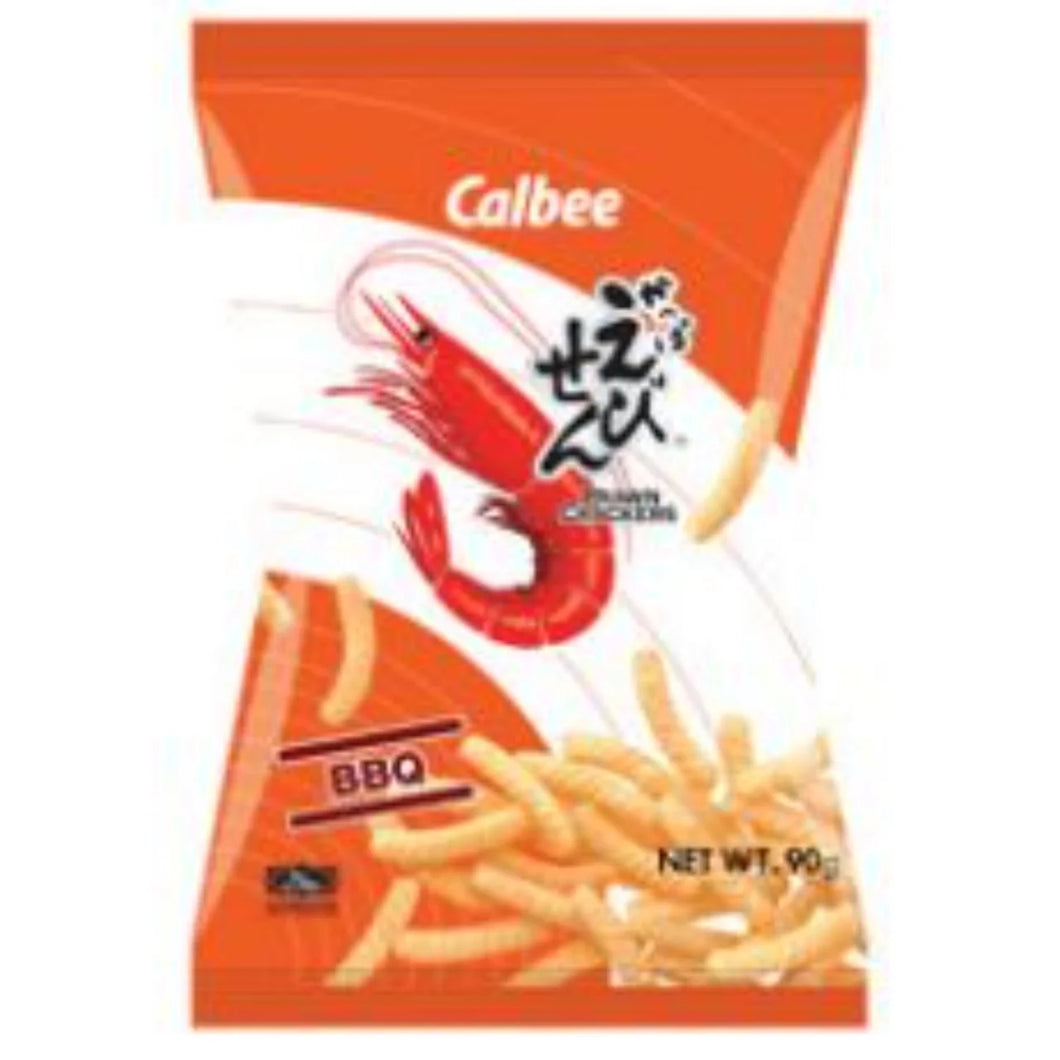 Calbee Prawn Crackers BBQ Flavour - 90g