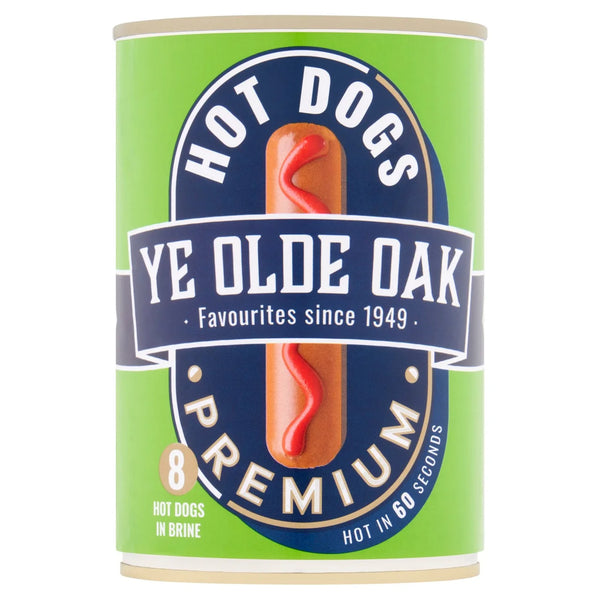 Ye Olde Oak Premium Hotdogs, 400g